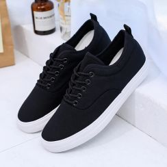 2 Pairs Mens Flat Canvas Shoes