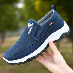 6 Pairs Mens Lightweight Breathable Cloth Shoes