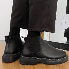 Wholesale 5 pairs Mens Casual PU Martin Boots